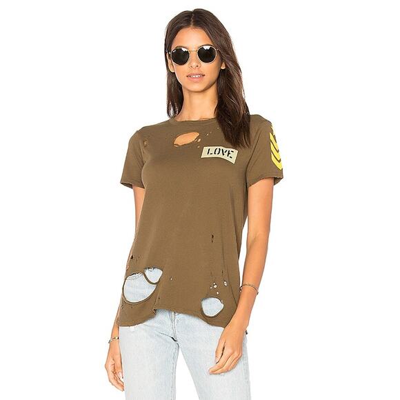 Chaser Major Love Distressed Tee Large - Picture 1 of 6